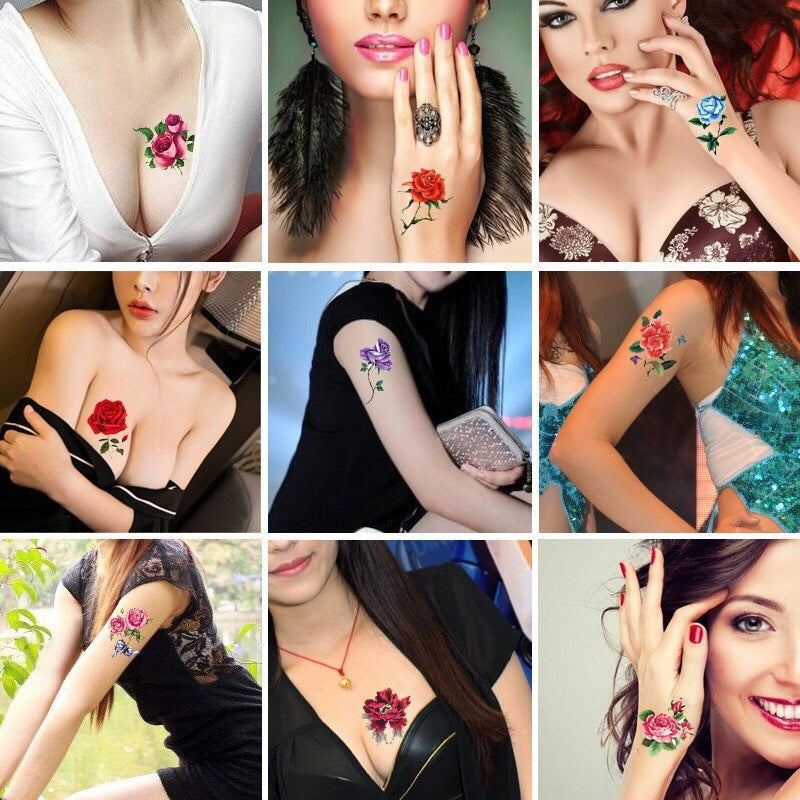 Laikinos 3D tatuiruotės