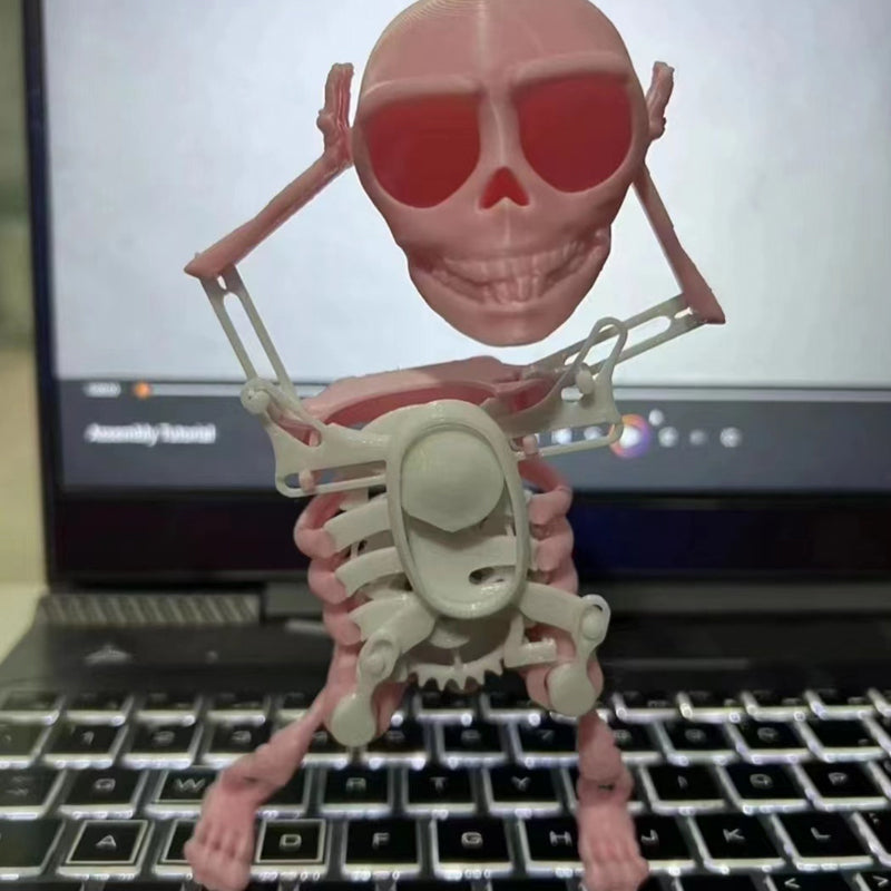 Žaislas - "Šokanti 3D kaukolė"