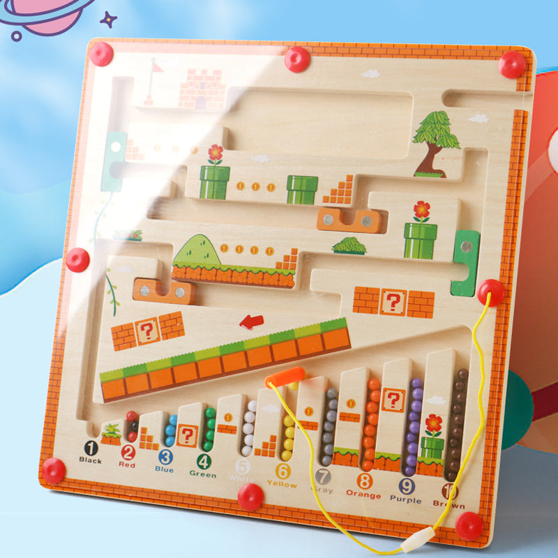 "Montessori" spalvų ir skaičių labirintas