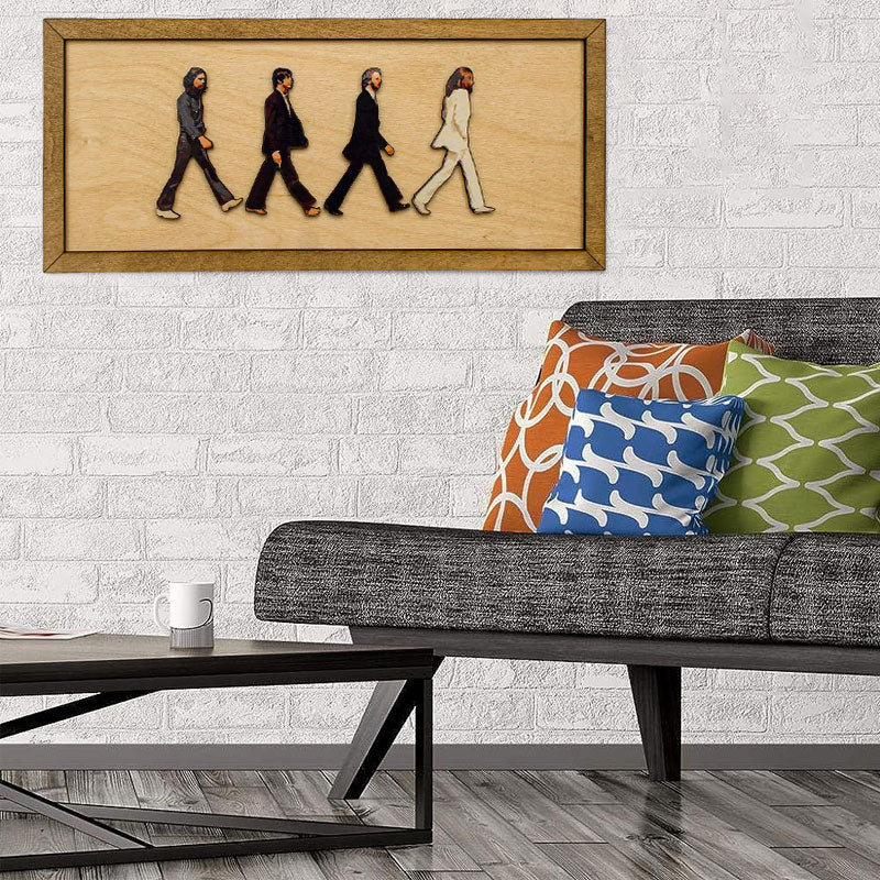 3D "The Beatles" grupės paveikslas
