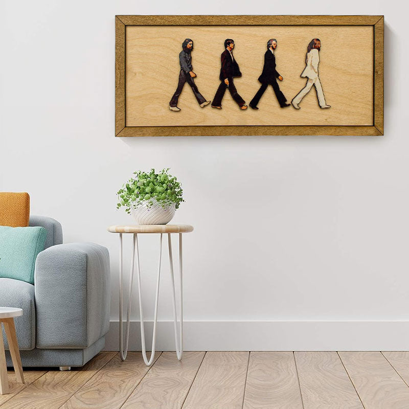 3D "The Beatles" grupės paveikslas