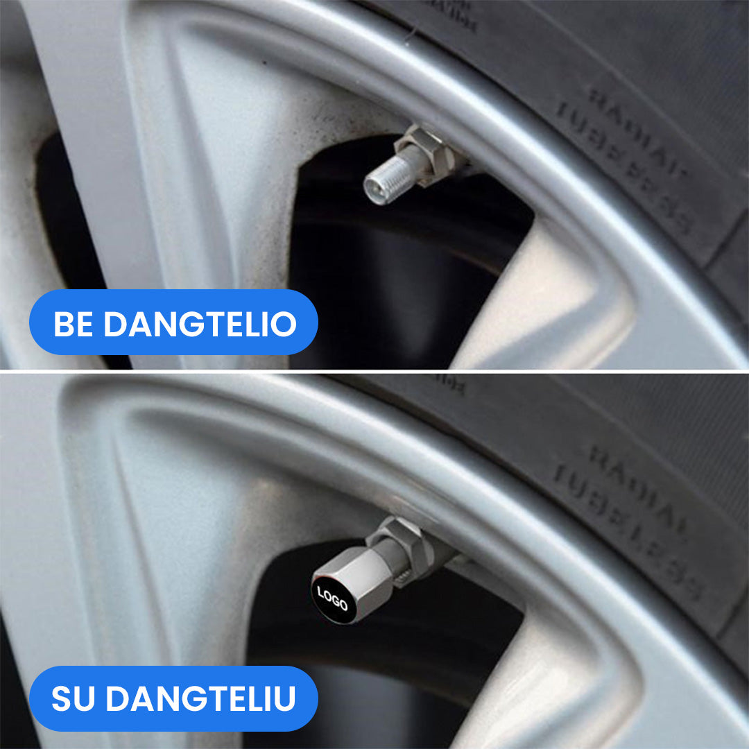 Padangų ventilių dangteliai (4 vnt.)