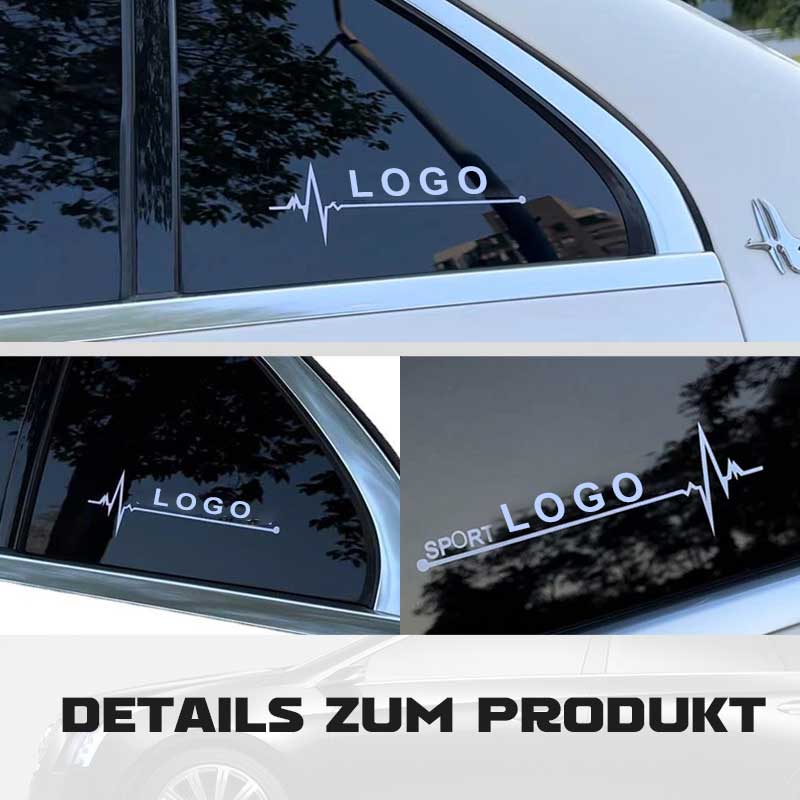 Lipdukai automobilio langams (6 vnt.)