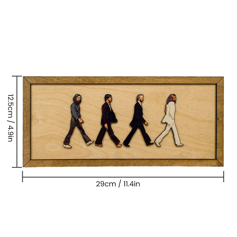 3D "The Beatles" grupės paveikslas