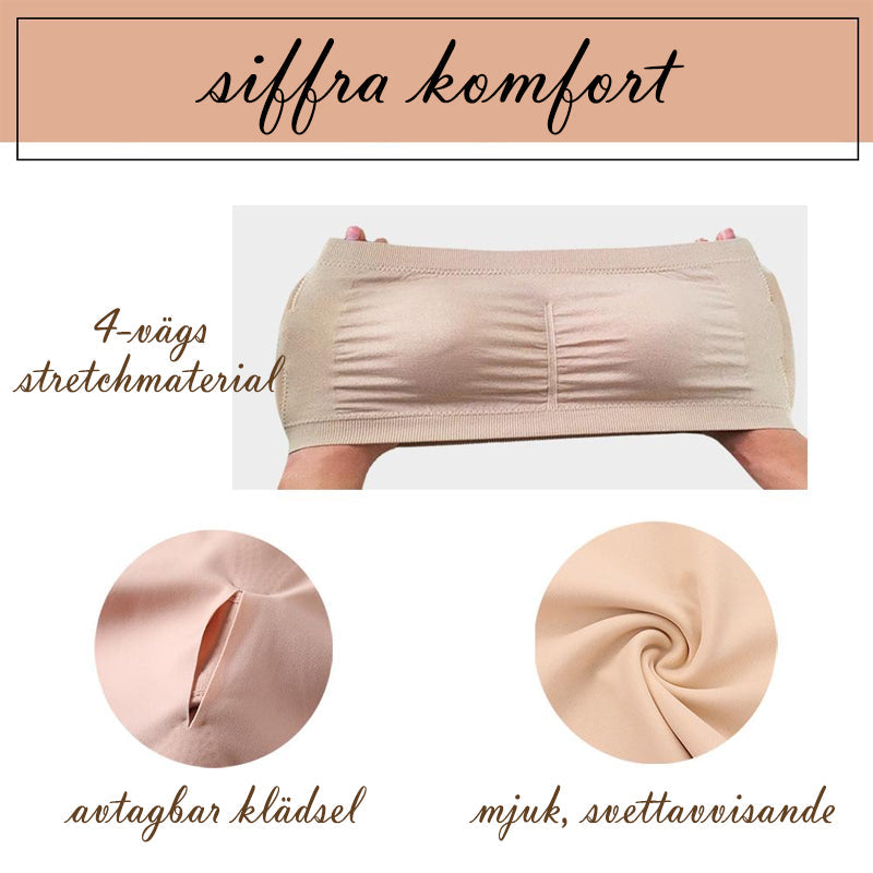 Formuojanti besiūlė liemenėlė
