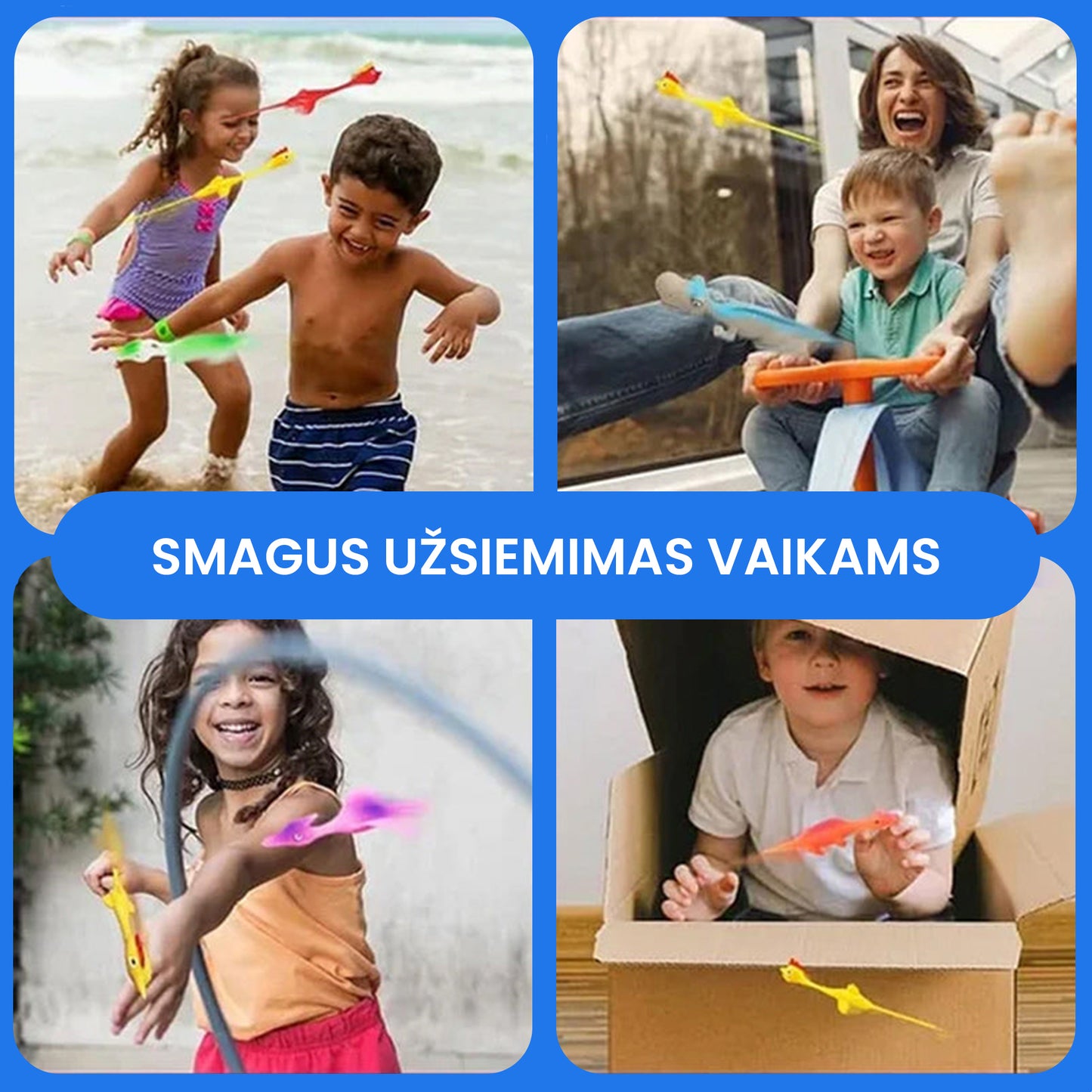 Limpantys mėtomi dinozaurai (10 vnt.)