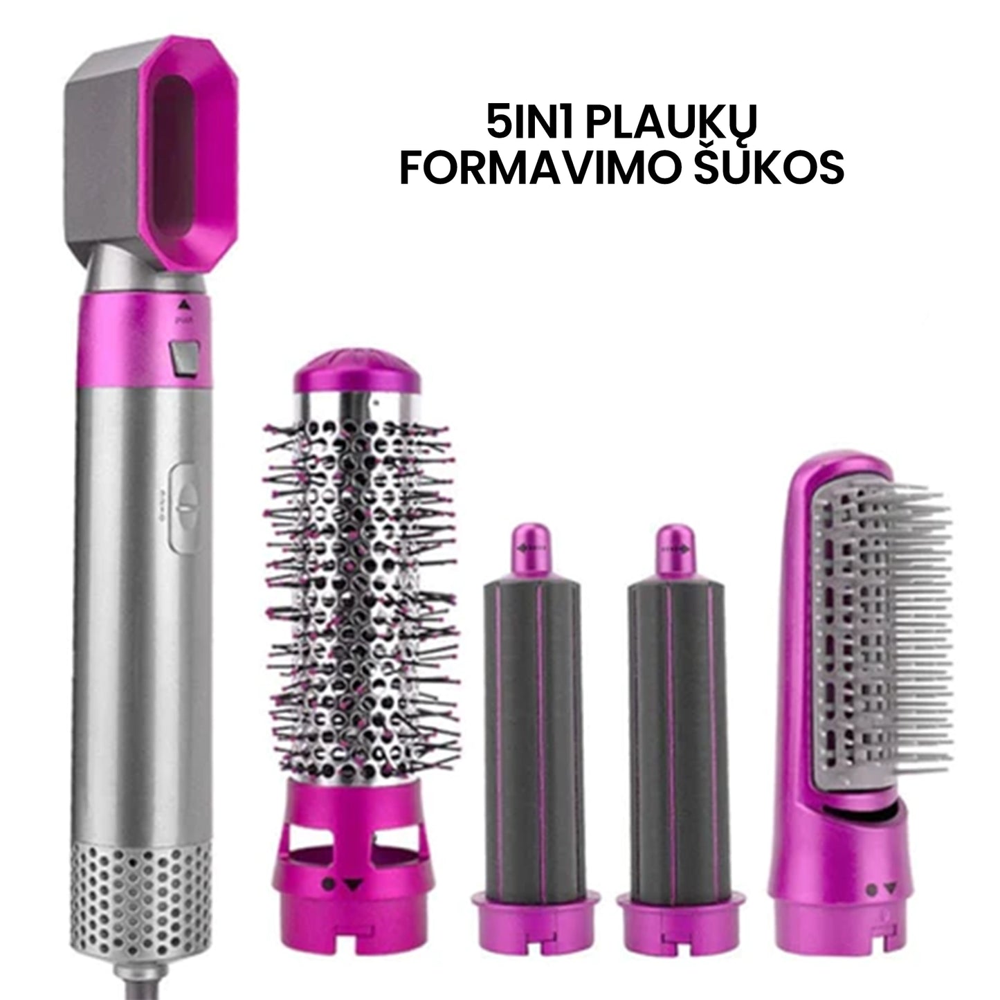 UrbanDryer™ - 5in1 plaukų formavimo šukos