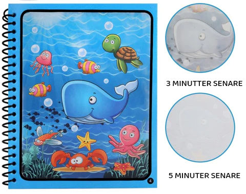 Magiška knygelė - "Spalvink vandeniu"