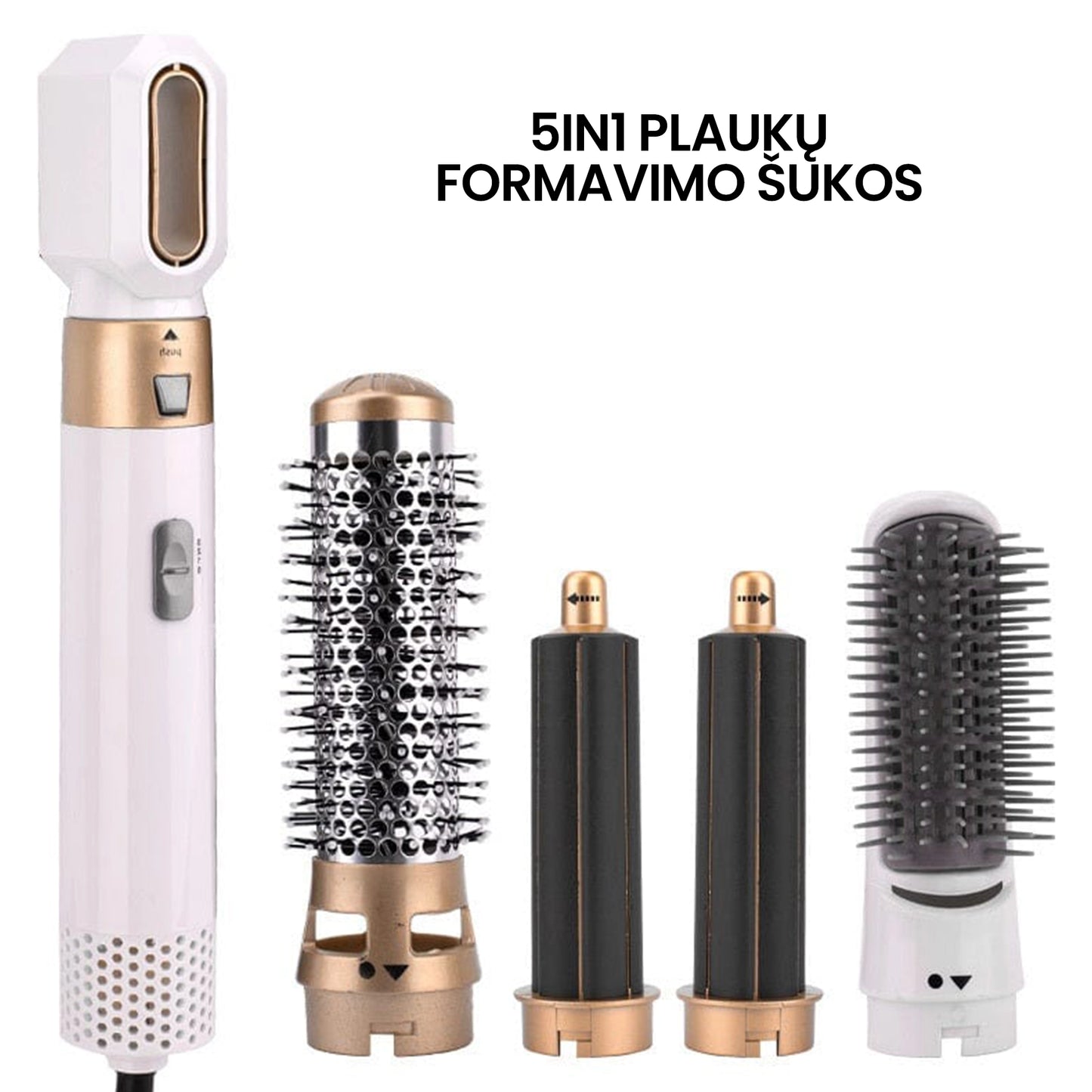 UrbanDryer™ - 5in1 plaukų formavimo šukos