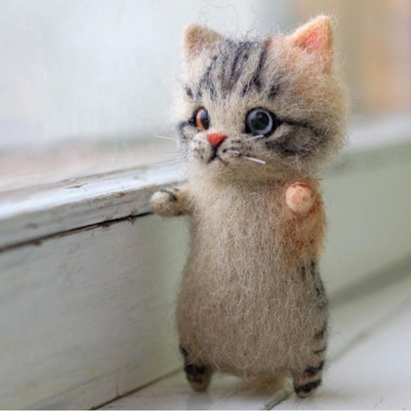 Kūrybiškas užsiėmimas - "Rankų darbo kačiukas"