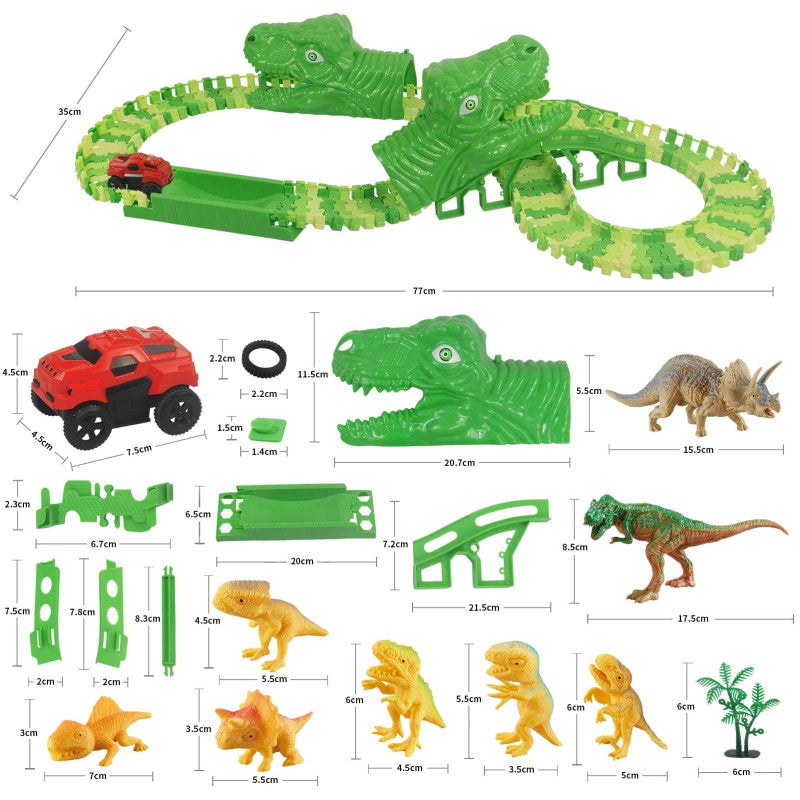 Dinozaurų lenktynių trasa