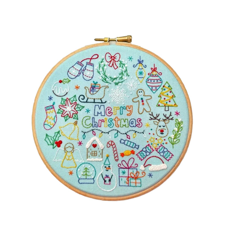 Kalėdinis siuvinėjimo rinkinys