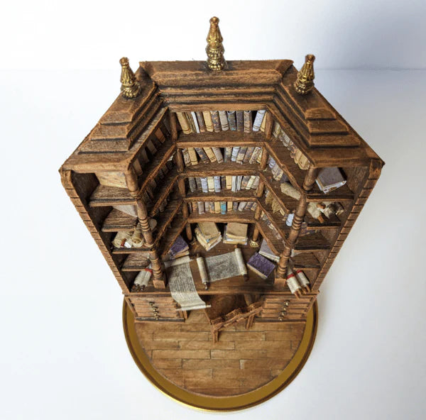 Unikali dekoracija - "Mini biblioteka"