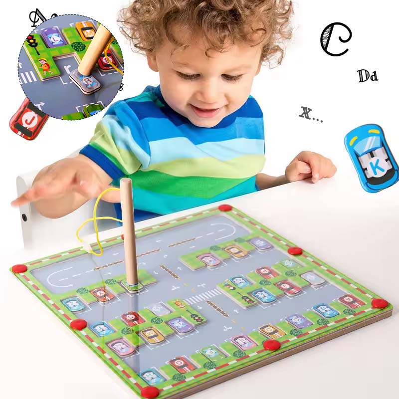 "Montessori" magnetinė abėcėlės lenta