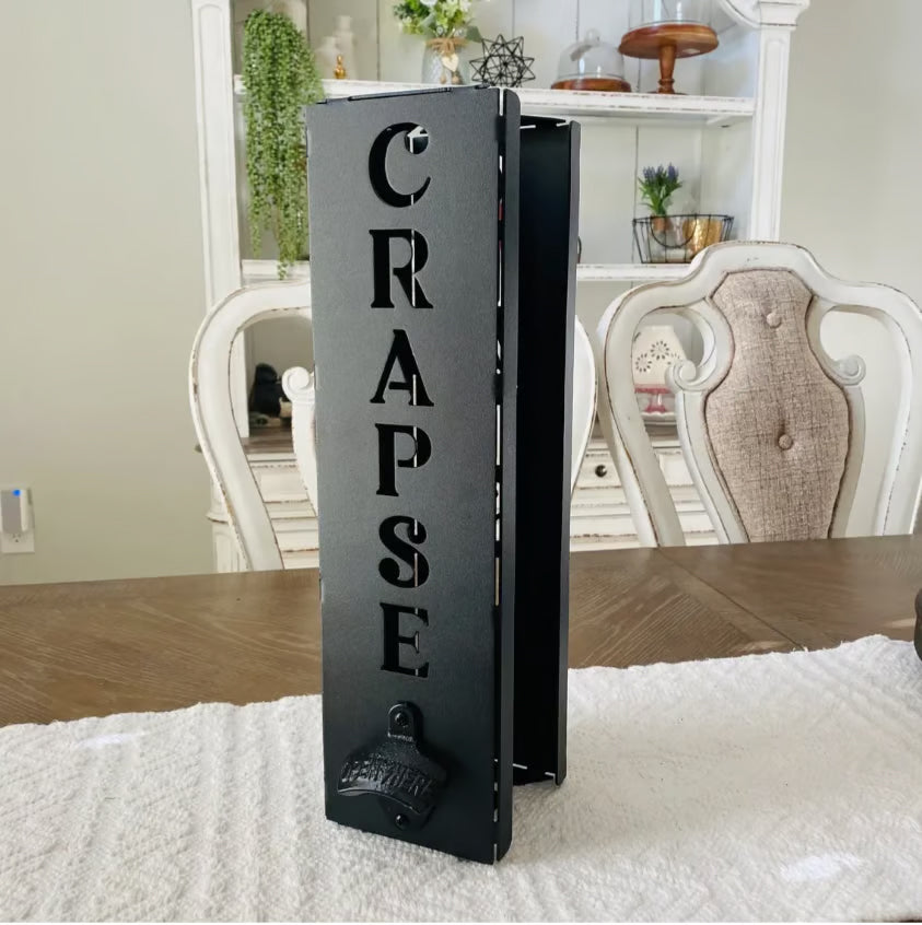 Gėrimų atidarytuvas su servetėlių laikymo talpa