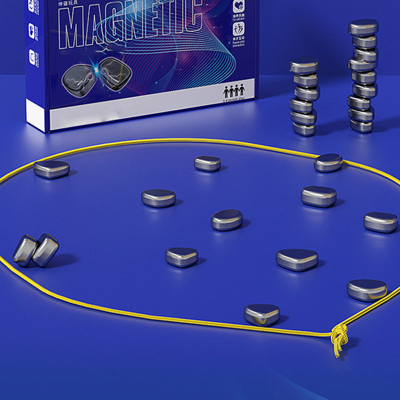 Magnetų dėliojimo žaidimas