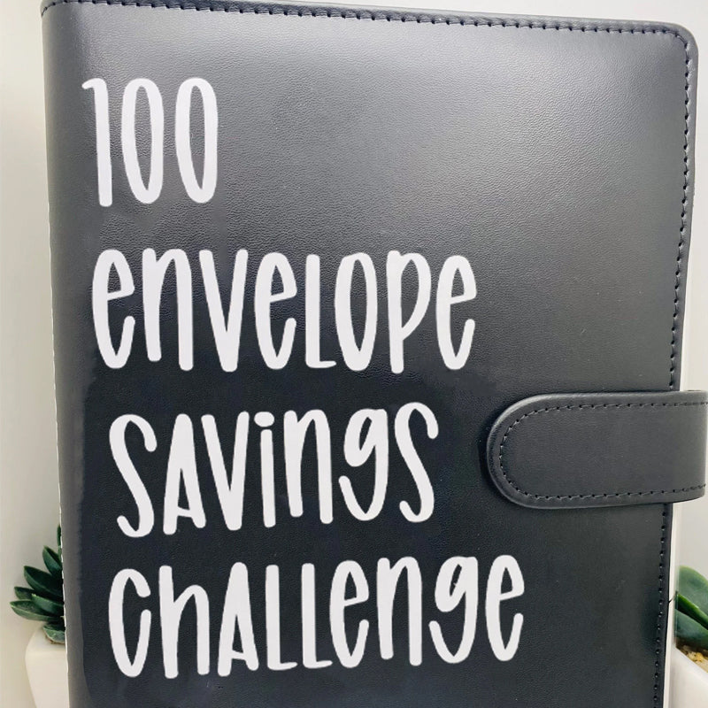 100 dienų taupymo iššūkio sąsiuvinys