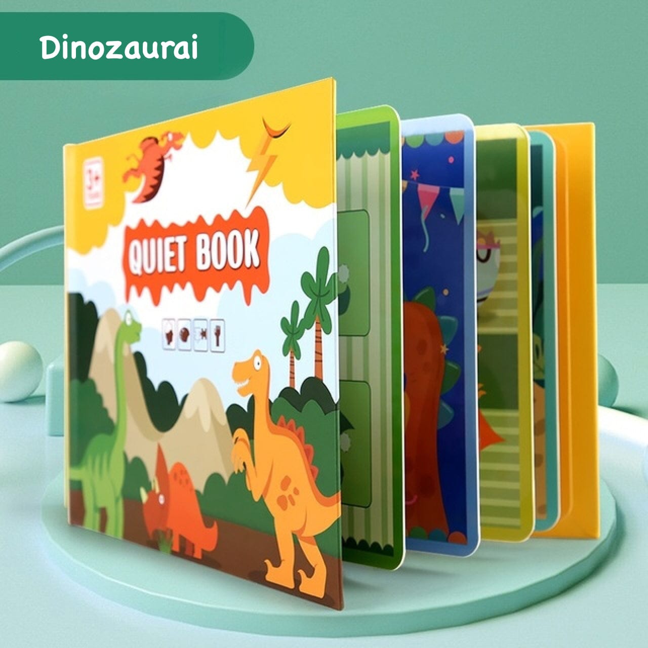 Interaktyvi užduočių ir žaidimų knygelė "Montessori"