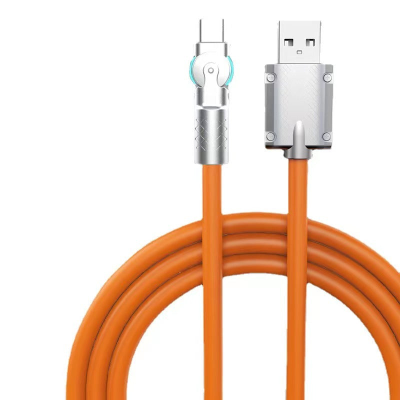 Besisukantis USB įkrovimo kabelis