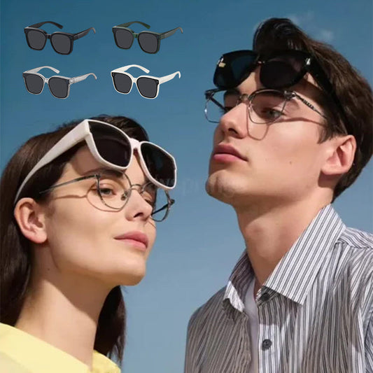 Daugiafunkciniai toliaregių ir trumparegių akiniai nuo saules