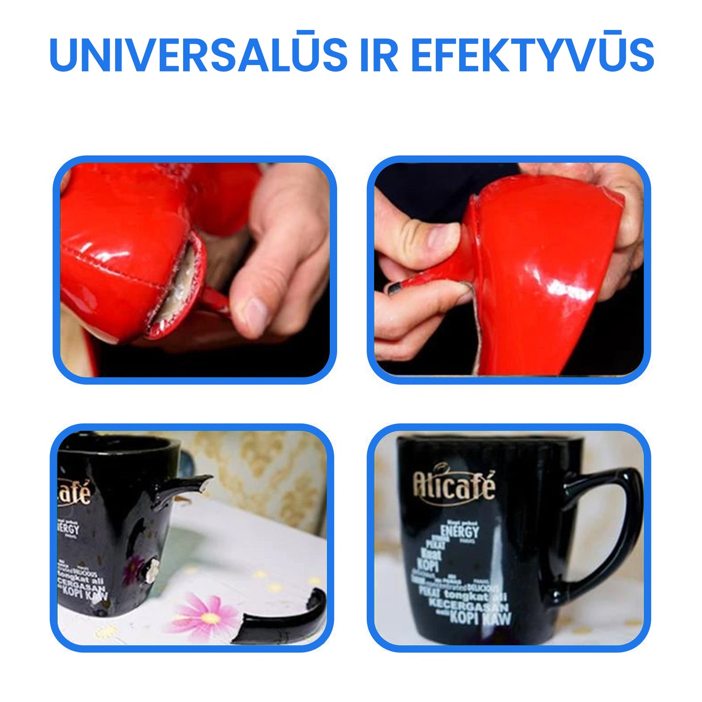 Universalūs stiprios fiksacijos klijai - Mighty Universal Glue