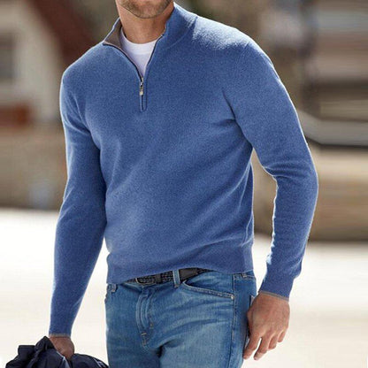 Vyriškas megztinis su užtrauktuku