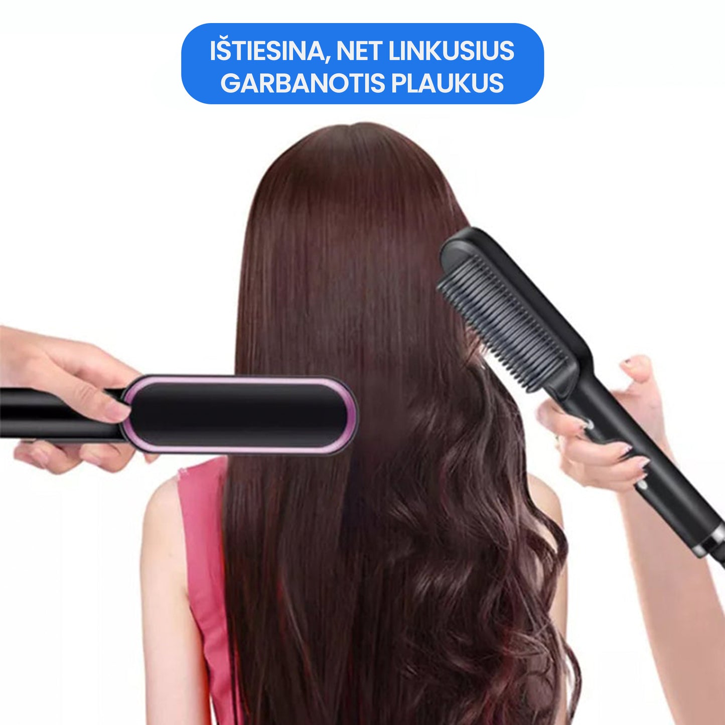 Hairflex™ - Plaukų tiesinimo šepetys