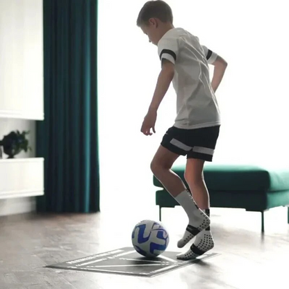 Futbolo kilimėlis kamuolio valdymo įgūdžiams gerinti