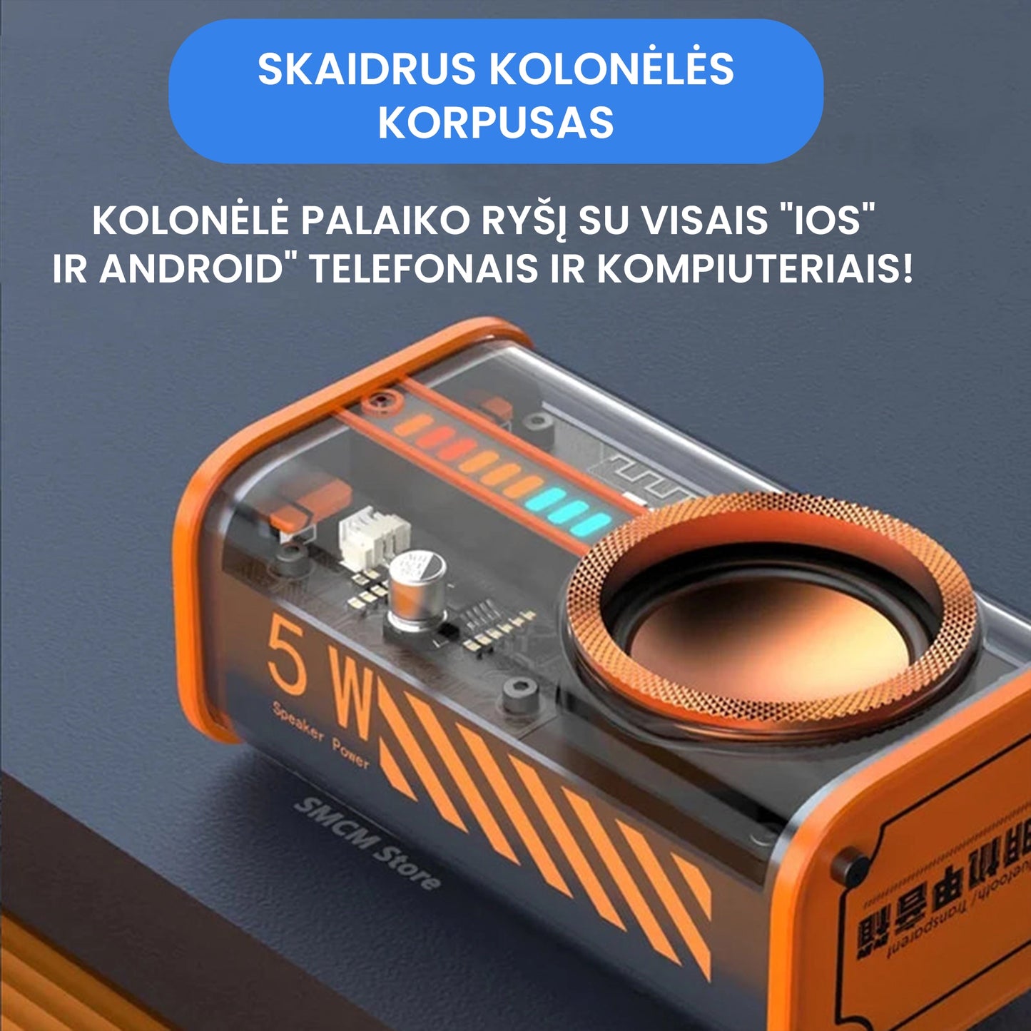 Belaidė Bluetooth garso kolonėlė