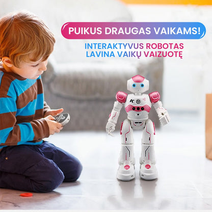 Išmanus robotas su judesio jutikliu