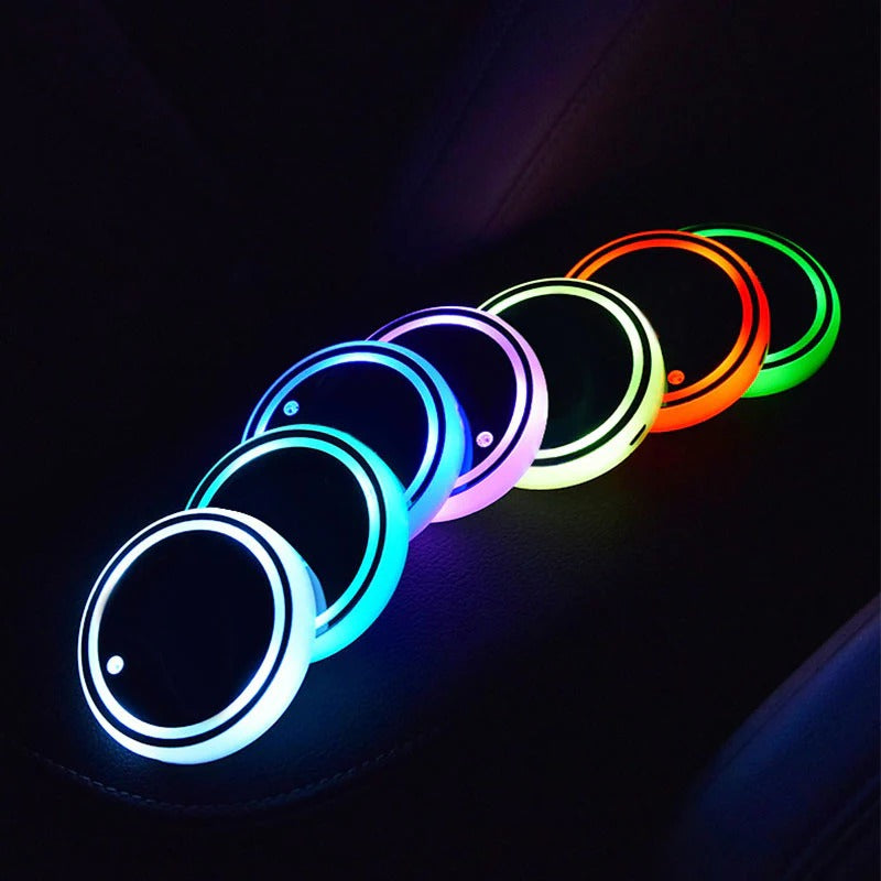 LED šviesos diskelis – puodelių laikikliui