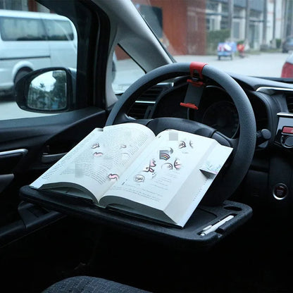 Nešiojamas automobilio padėklas