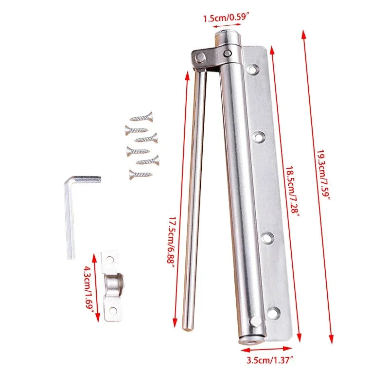 Automatic Door Self-Closing Hinge