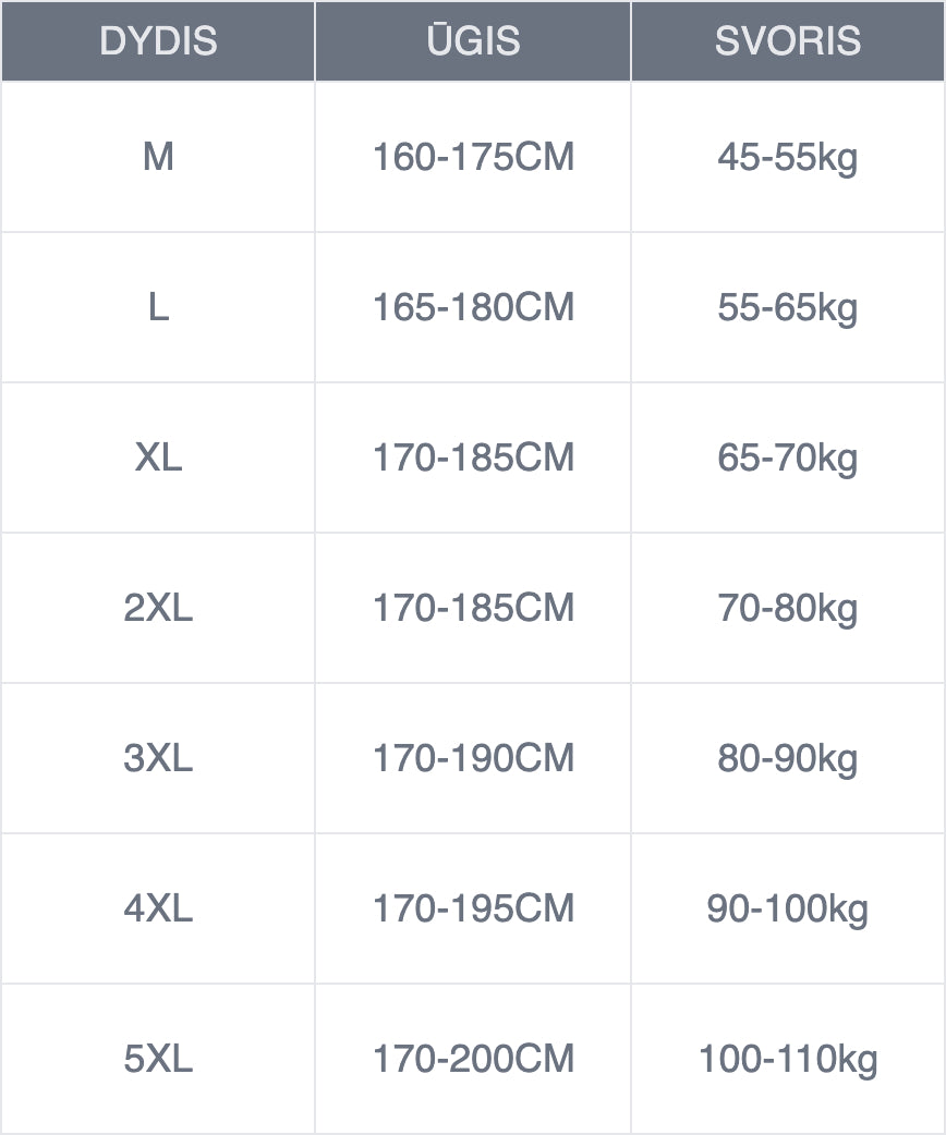 Vyriškos orui pralaidžios kelnės