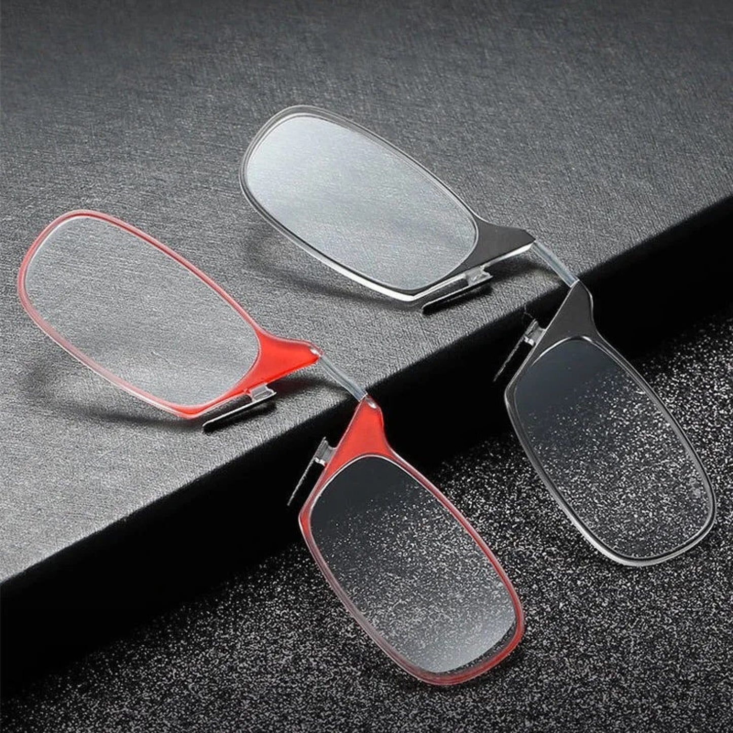 Sulankstomi skaitymo akiniai su dėklu